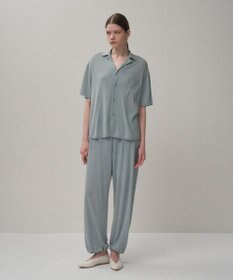 ATON HIGH TWIST COTTON | ワイドイージーパンツ