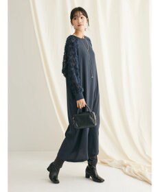 CRAFT STANDARD BOUTIQUE 袖ジャガードラグランワンピース