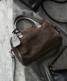 russet スエード2WAYミニボストンバッグ(CE-1570-WEB)