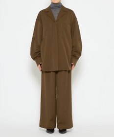 uncrave 【UNISEXあり】ギャバジン シャツ（uncrave WHITE）