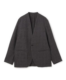 UNFILO MENS ウーリーノ ノーカラージャケット