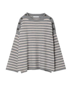 AMERICAN HOLIC バイパチショルダーボタンニットプルオーバー