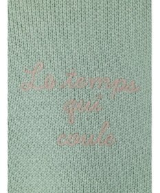 Green Parks 刺繍ロゴニットプルオーバー