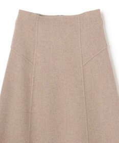 BEIGE， BOW / ウールリバー フレアスカート