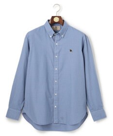 J.PRESS MEN このさりげなさが大人気【IVY COLLECTION】【UNISEX】バックブルチェックガーメントダイ シャツ / B.D.