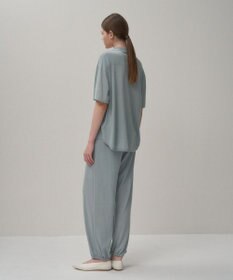 ATON HIGH TWIST COTTON | ワイドイージーパンツ