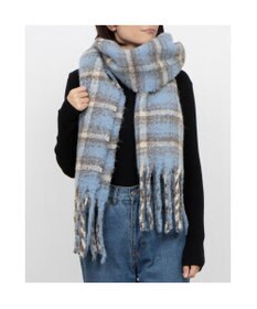 UNBILLION カシュネ cache nez / ブークレオンブレーチェックストール