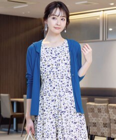 Tiaclasse L 【小倉優子さん着用】【洗える】サマーニットショートパーカー