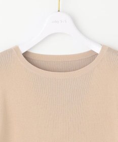 ANY SIS L 【洗える】シャギースリーブ ニット