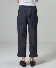 JOSEPH HOMME 【HIGH GRADE LINE】フォグプリーツストレッチ　ドロスト付ワイドストレートパンツ / HARRY CONVERTIBLE