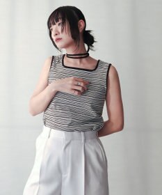 Green Parks チョーカー付きタンクトップ