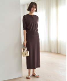 UNFILO 【接触冷感/UVケア/抗菌防臭】スゴ機能 ハーフスリーブカーディガン