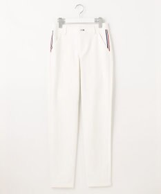 23区GOLF 透けにくい白！【WOMEN】トリコットツイル  ベーシックパンツ