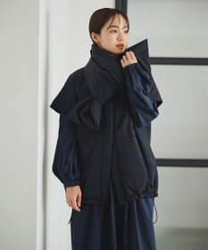 #Newans 【撥水/洗える】ビックスクエア中綿ベスト