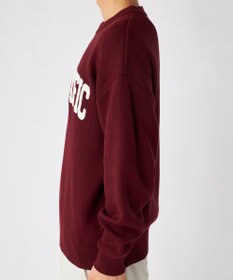 OP／FILA 【ocean pacific】サガラ刺しゅうロゴクルーニット/メンズ