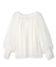 GRACE CONTINENTAL チュール2WAYトップ