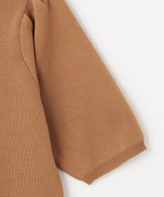 ANY 【マシンウォッシュ】モックネックパフスリーブニット