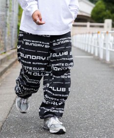 WEGO 【ウエストゴム/手洗い可】ナイロン　トラックパンツ