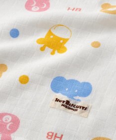 MIKI HOUSE HOT BISCUITS 二重織ガーゼのマルチケット