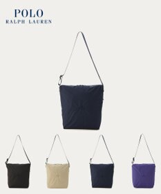 MOONBAT POLO RALPH LAUREN(ポロ ラルフローレン) PRL刺繍 ショルダー レインバッグ  無地