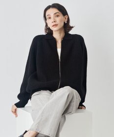 UNFILO MENS 【男女兼用】ウールポップコーン ジップ ブルゾン