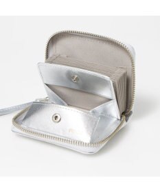 UNBILLION ペルケ perche / レザーメッシュ・ジャバラカードウォレット