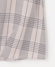 J.PRESS LADIES 【洗える・イージーケア】ドライタッチ ドビーチェック ブラウス