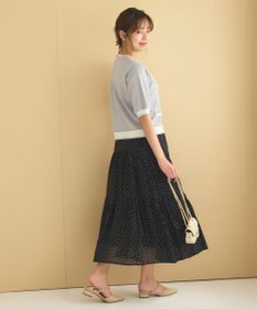 Feroux ドットティアード スカート