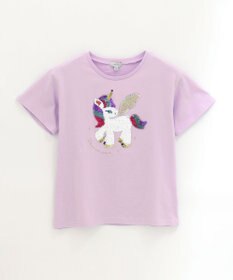 ANY KIDS ミラクルスパンコール 半袖 Tシャツ