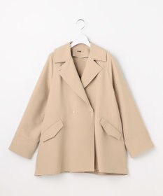 ANY SIS 【2WAY】エレカジストレッチミドルトレンチ コート