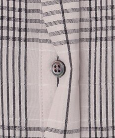 J.PRESS LADIES 【洗える・イージーケア】ドライタッチ ドビーチェック ブラウス