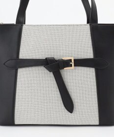 ANY SIS キャンバスコンビトート バッグ