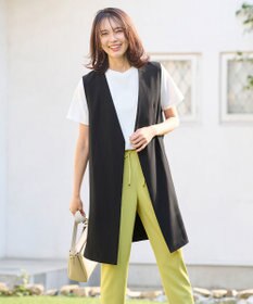 ANY 【セットアップ対応・UVケア・接触冷感】イージケアスタイルアップジレ