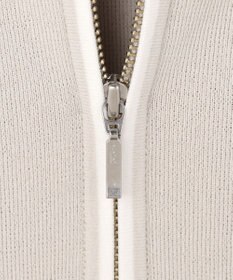 ICB シンセティックフルニードル ハーフジップニット