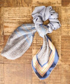 Tiaclasse 【2type】スカーフ柄シュシュ