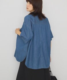AMERICAN HOLIC Ｗポケット半袖デニムシャツ
