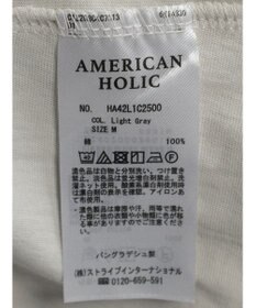 AMERICAN HOLIC 抜け衿カットプルオーバー