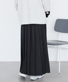 AMERICAN HOLIC 【選べる丈】ブロッキングプリーツスカート