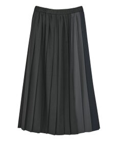 AMERICAN HOLIC 【選べる丈】ブロッキングプリーツスカート