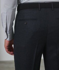 GOTAIRIKU 【保温性/ストレッチ/シワになりにくい】サキソニーストレッチパンツ_1タック(25年モデル）