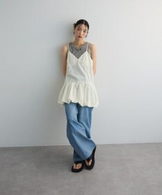 Green Parks 裾バルーンキャミワンピース