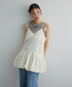 Green Parks 裾バルーンキャミワンピース