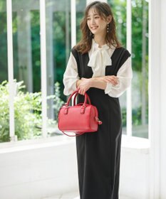 ANY SIS 【洗える】タイト ジャンパースカート