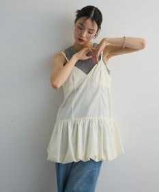 Green Parks 裾バルーンキャミワンピース