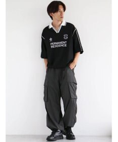 CRAFT STANDARD BOUTIQUE 接触冷感/UVカット/イージーケア/ストレッチ/ゲームシャツ-A