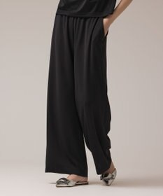 GRACE CONTINENTAL サテンワイドパンツ