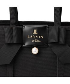 LANVIN en Bleu LANVIN en Bleu ランバンオンブルー ジュール トートバッグ ポーチ付 M
