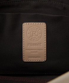 russet 【2025AW新作】レザー横長ショルダーバッグ(CE-1628)