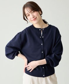 ANY スプリングカラーニットカーディガン