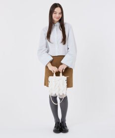 LeSportsac RUFFLE MINI N/S TOTE/メレンゲレースラッフル